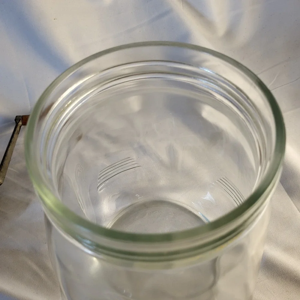 Dazey Red Football Butter Churn Original 4qt No 4 Made in St. Louis Mo USA